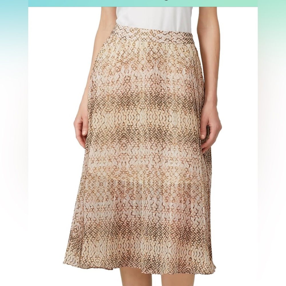 NWT Great Jones Python Ruffle Skirt - Picture 4 of 5